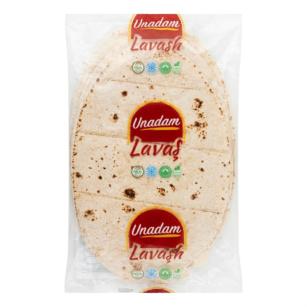 Geleneksel Kebap Lavaş 40x25 cm - 18 Adet