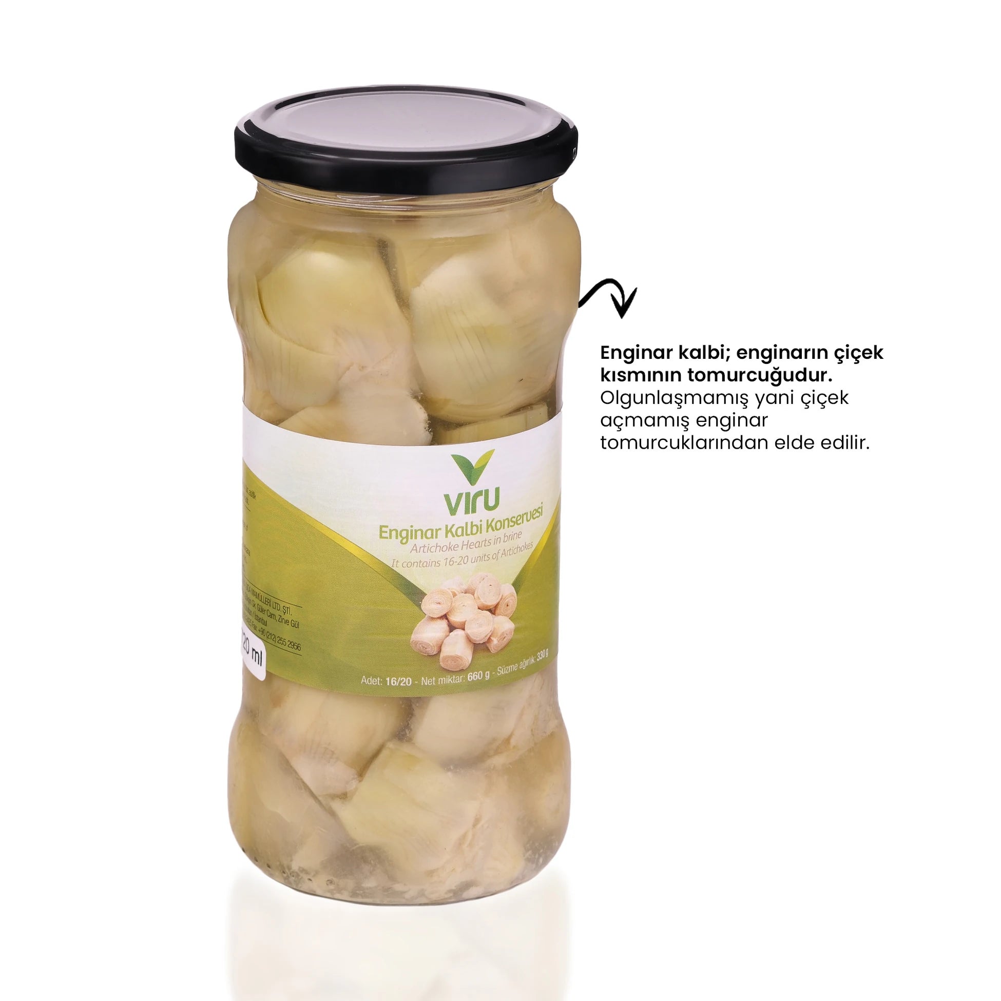 Enginar Kalbi Konsantresi 660 gr