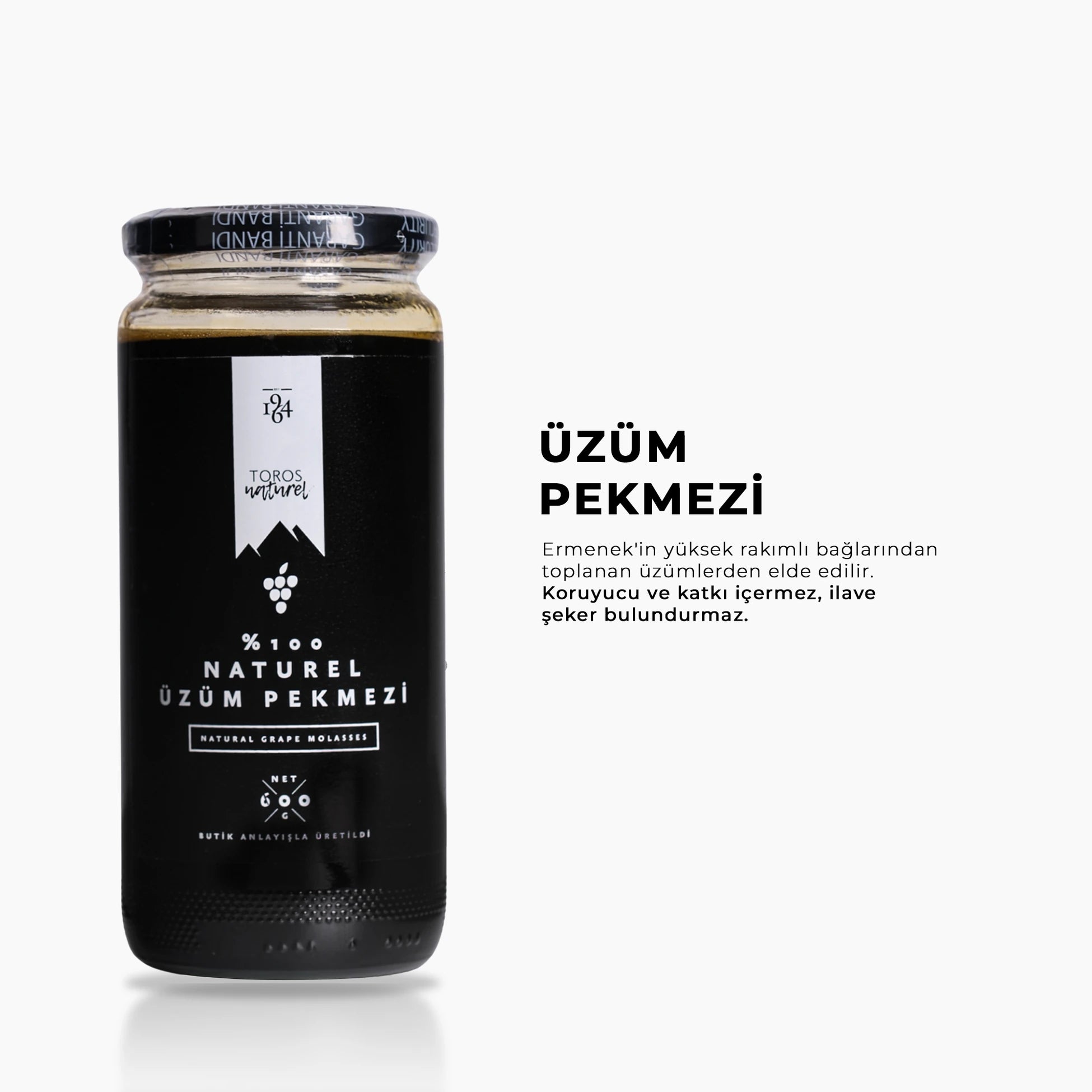 Cam Kavanozda Üzüm Pekmezi 600gr