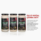 Üçlü Doğal Çorba Seti