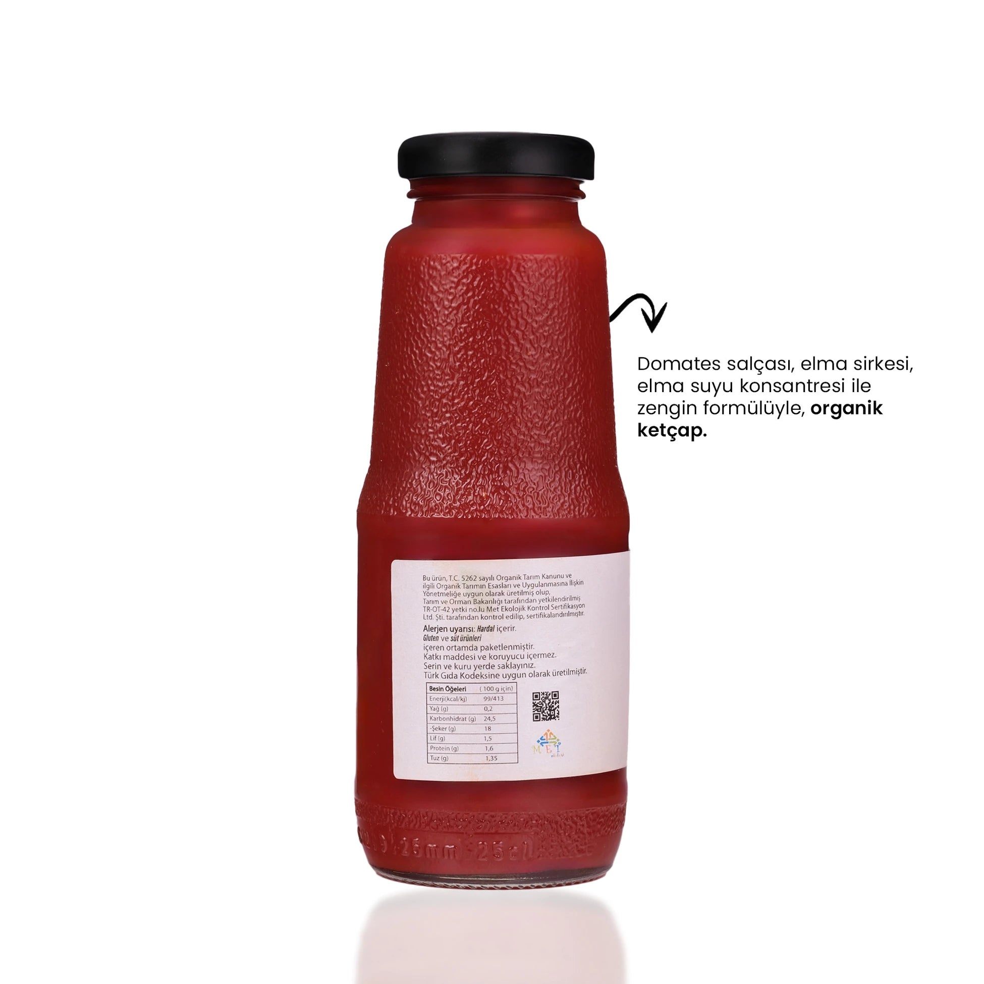 Organik Tatlı Ketçap 250 gr